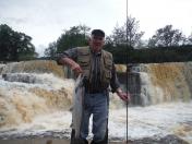 Club Member Joe Walsh with his 11IB Salmon caught at Ballisodare
